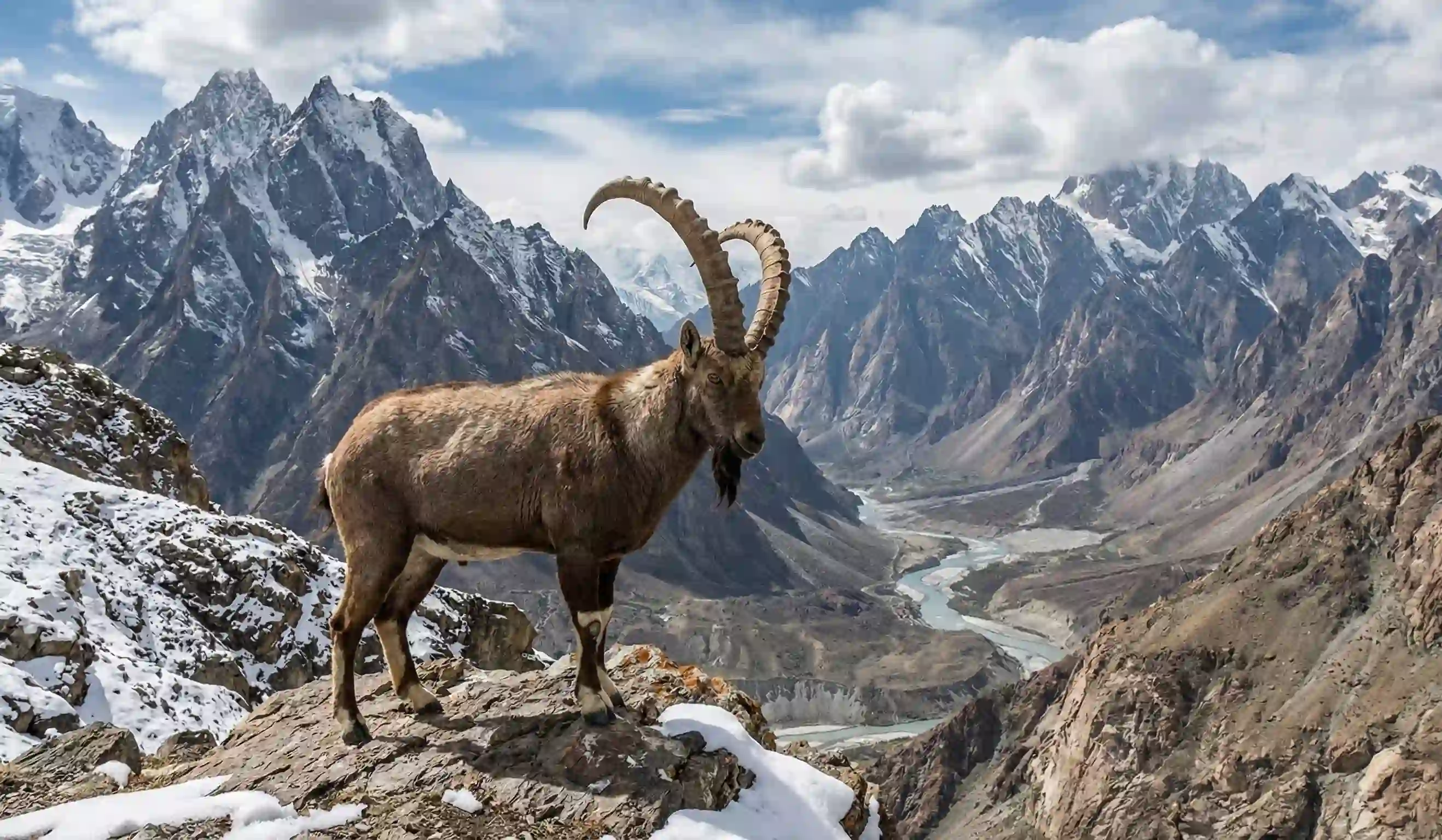 Himalayan Ibex in the high Karakoram